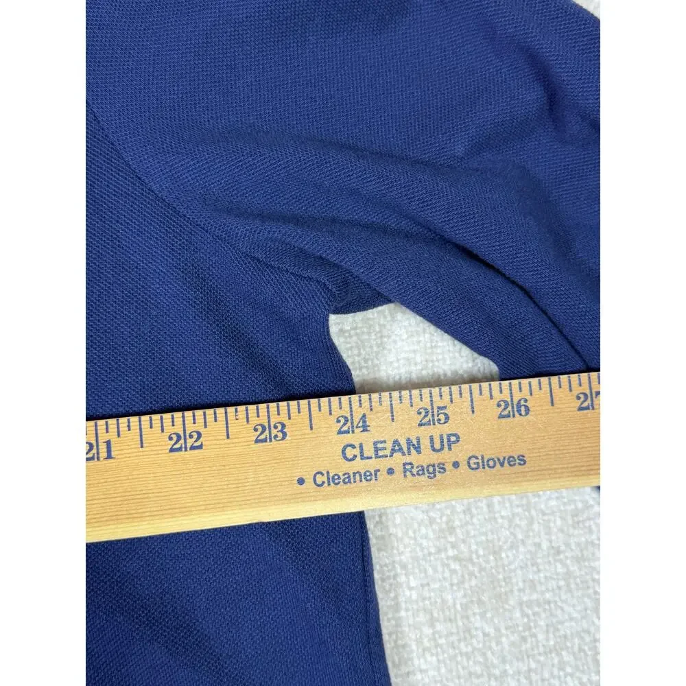 NWOT Polo Ralph Lauren Men XL Blue Long Sleeve Hooded Pullover Ivy League Shirt